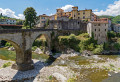 View of Castelnuovo di Garfagnana, Tuscany, Italy