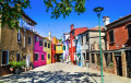Courtyard in Burano, Venice