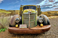 Abandoned Truck in Dufur, Oregon, USA