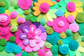 Bright Plasticine Flowers
