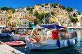 Picturesque Island of Symi, Greece