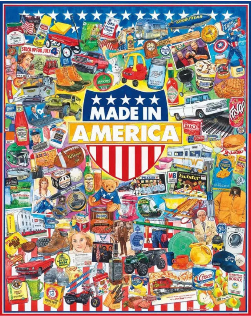 made in america jigsaw puzzle in Vickie S. Davis puzzles on TheJigsawPuzzles.com