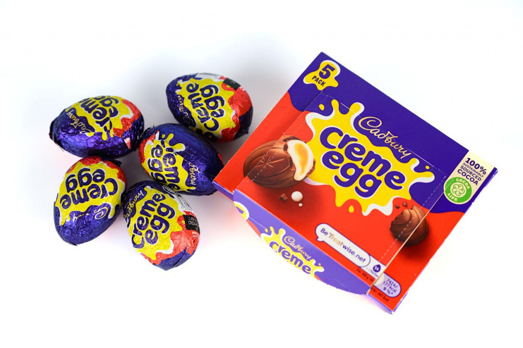 Box of Creme Eggs jigsaw puzzle in Mike Smith puzzles on TheJigsawPuzzles.com