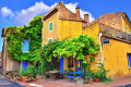 Beautiful Street in Villes-sur-Auzon, Provence