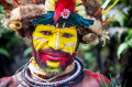 A Man from the Huli Tribe, Papua New Guinea
