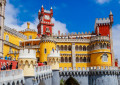 View of the Pena Palace, Portugal