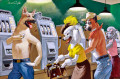 Dogs Playing Slot Machine