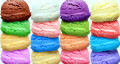 Colorful Ice Cream Scoops