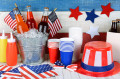 4th of July Picnic Table