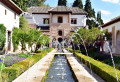 Patio de la Acequia, Alhambra, Granada, Spain