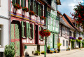Houses in the Old Town of Idstein, Germany