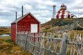 View of Bonavista Lighthouse, Newfoundland, Canada