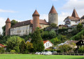 Medieval Chenaux Castle, Switzerland