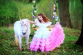Little Girl and Unicorn