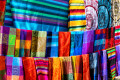 Souvenir Textiles in Chichen Itza, Yucatan, Mexico
