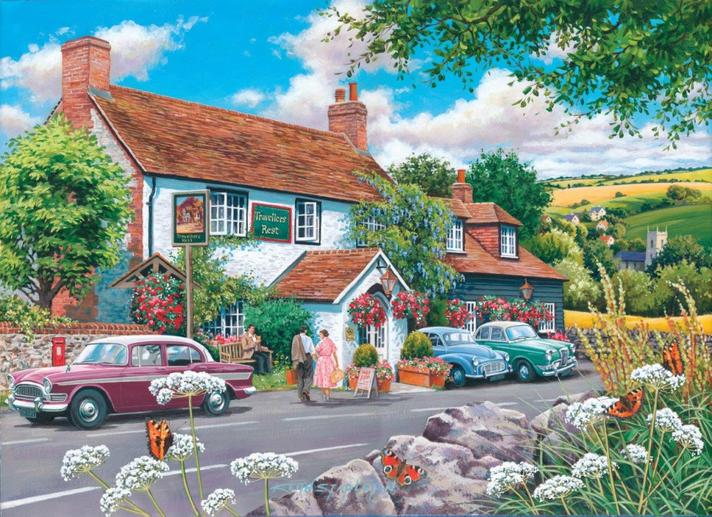 The Pub KS jigsaw puzzle in Susan Robson puzzles on TheJigsawPuzzles.com