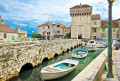 Historic Kastel Gomilica, Dalmatia, Croatia