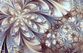Abstract Floral Fractal Art