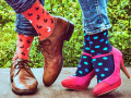 Stylish Shoes, Bright Socks