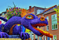 Flowers Parade in Haarlem, the Netherlands