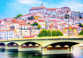 View of the Old Town of Coimbra, Portugal
