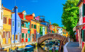 Colorful Houses of Burano Island, Italy