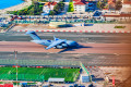 Raf Plane at Gibraltar International Airport
