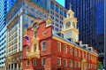 Old State House in Boston, Massachusetts, USA