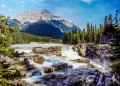 Athabasca Falls in Jasper NP, Alberta, Canada