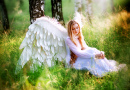 Resting Beautiful Angel