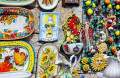 Traditional Souvenirs of Tuscany, Italy
