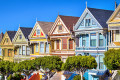 Famous Painted Ladies, San Francisco, CA, USA