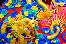 Colorful Chinese Dragon