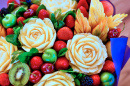 Carved Fruit Bouquet