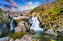 Ogwen Falls, Snowdonia, North Wales, UK