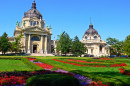 Szechenyi Thermal Baths in Budapest, Hungary