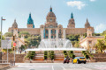 Montjuic Fountain in Barcelona, Spain
