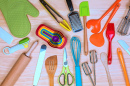 Colorful Kitchen Utensils