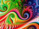 Abstract Fractal Spirals