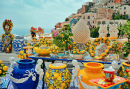 Colorful Traditional Italian Ceramics in Positano