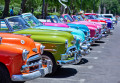 Colorful Classic Cars in Havana, Cuba