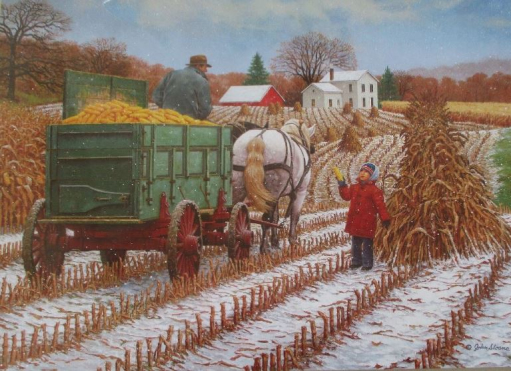 Room for One More - John Sloane jigsaw puzzle in Kathleen Robards puzzles on TheJigsawPuzzles.com