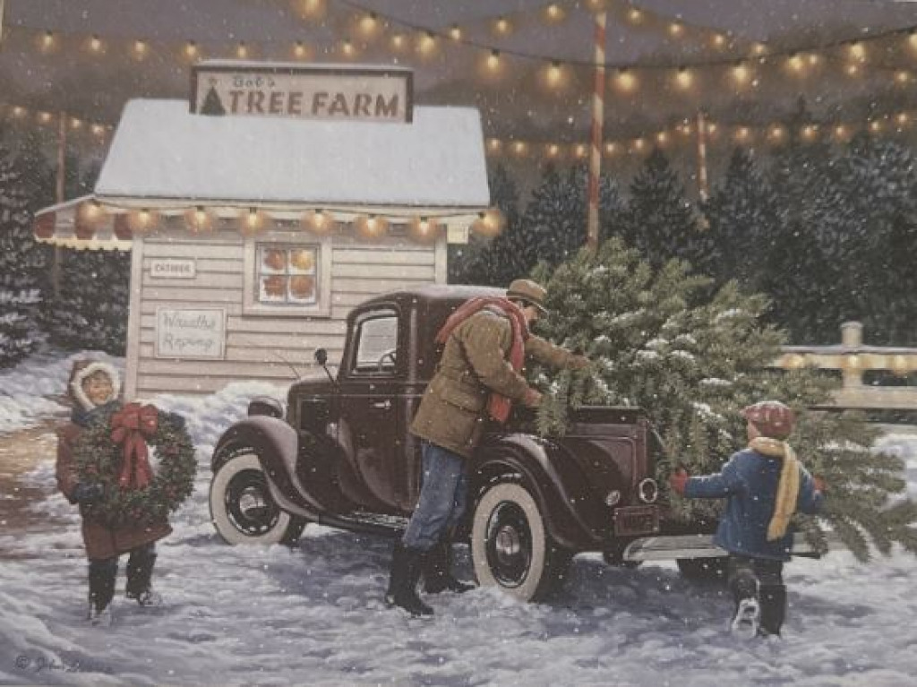 The Tree Farm - John Sloane jigsaw puzzle in Kathleen Robards puzzles on TheJigsawPuzzles.com