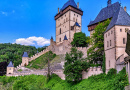 Historic Karlštejn Castle in the Czech Republic