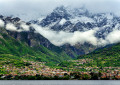 The Shores of Lake Como and the Grigna Massif
