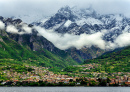 The Shores of Lake Como and the Grigna Massif