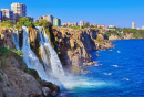 Duden Waterfall in Antalya, Turkey