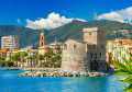 Ancient Castle in Rapallo, Italy