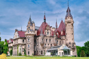 Moszna Castle in Poland