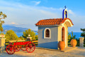 Small Greek Chapel on the Coast of Samos Island